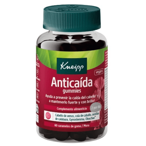 Kneipp® Anticaída Gummies, tu aliado diario frente a la caída del cabello