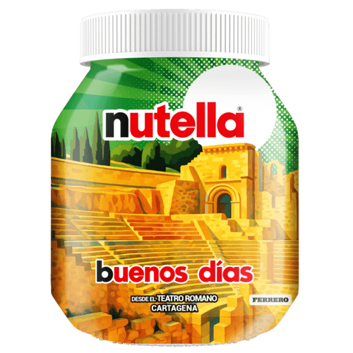 Nutella convierte los paisajes de España en arte en su nueva edición limitada “Buenos días”