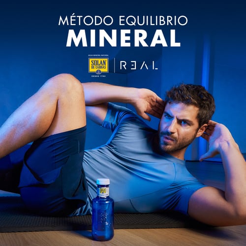 Solán de Cabras, Maxi Iglesias y REAL Healthness Club presentan el Método Equilibrio Mineral, un programa de bienestar para experimentar y potenciar los beneficios de una hidratación mineral de calidad