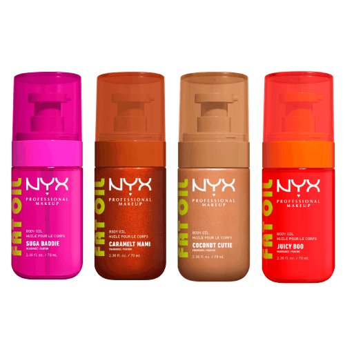 Estos son los nuevos aceites corporales de NYX Professional Makeup enriquecidos con aceite de aguacate