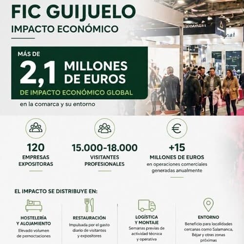 FIC Guijuelo superará los 2 millones de impacto económico y estrenará su primer premio oficial
