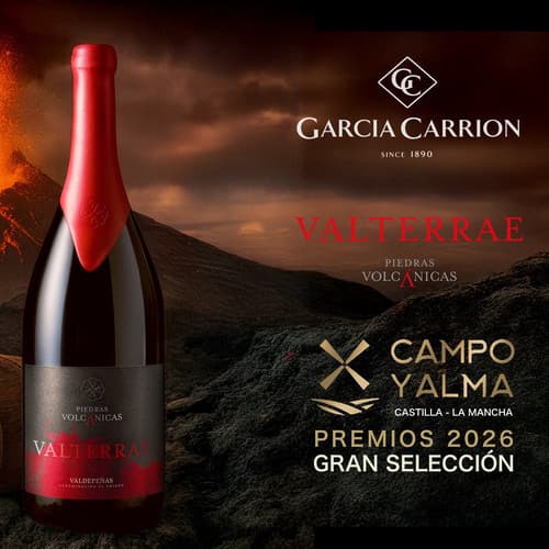 Valterrae de García-Carrión recibe el Premio Gran Selección Campo y Alma 2026, uno de los máximos reconocimientos agroalimentarios de Castilla-La Mancha