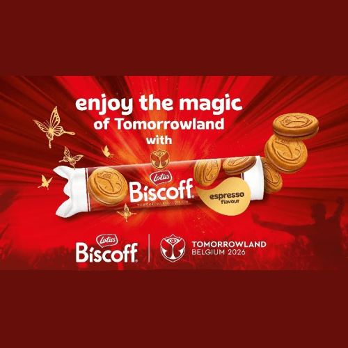 Biscoff® y Tomorrowland presentan una edición limitada de las galletas rellenas Biscoff® sabor espresso