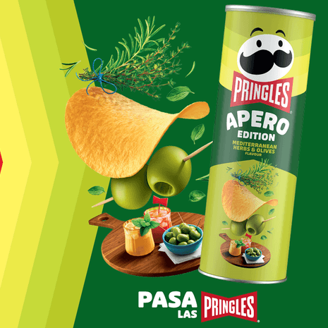 Pringles presenta un nuevo sabor inspirado en el aperitivo mediterráneo