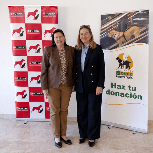 Purina renueva su compromiso con la Fundación ONCE del Perro Guía y celebran 15 años juntos
