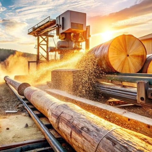 ABB reduce hasta un 40% el consumo energético en aserraderos con convertidores regenerativos y motores de alta eficiencia