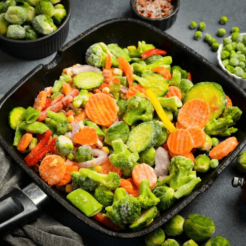La mitad de los españoles consume verduras congeladas al menos dos veces por semana