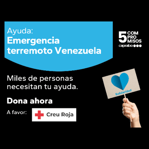 Caprabo inicia la recogida extraordinaria de fondos para ayudar a los afectados por los terremotos de Venezuela