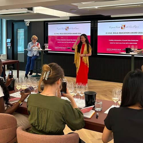 CVNE, anfitriona del Rioja Education Award 2026 promovido por Curious Vines para mujeres y personas no binarias del mundo del vino