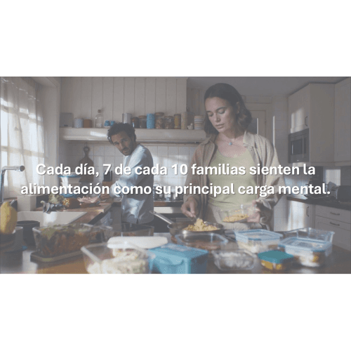 El 70% de los padres señala la alimentación de sus hijos como su principal carga mental diaria