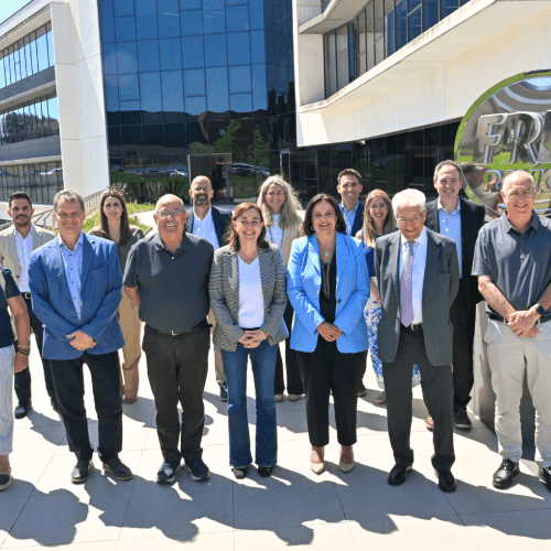 Visita institucional de la Generalitat de Catalunya a Frit Ravich