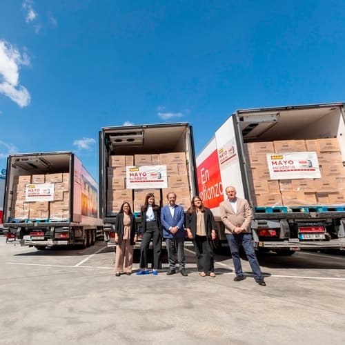 GADIS reparte 125 toneladas de productos entre 12 bancos de alimentos