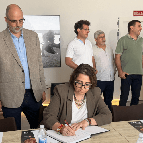 Ricardo Mosteo renueva la presidencia del Consejo Regulador y presenta al Gobierno de Aragón el proyecto estratégico "Jamón de Teruel 2040"