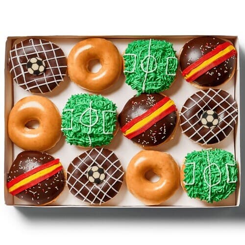 Krispy Kreme lanza Pasión futbolera, una edición limitada para vivir la gran cita del fútbol