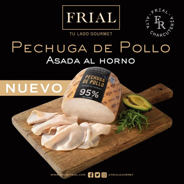 Frial amplía su propuesta de alta charcutería con su nueva Pechuga de Pollo Asada al Horno