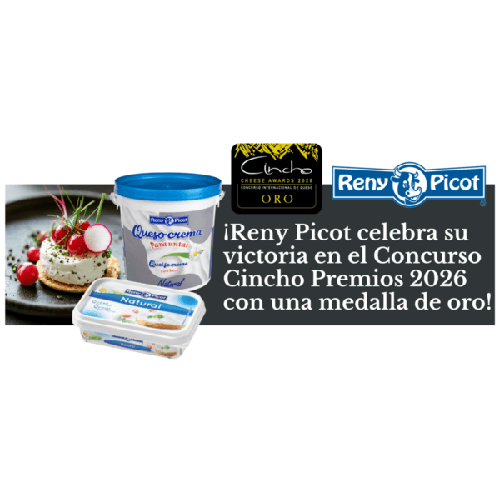 El queso crema para untar de Reny Picot distinguido con un Cincho de Oro 2026