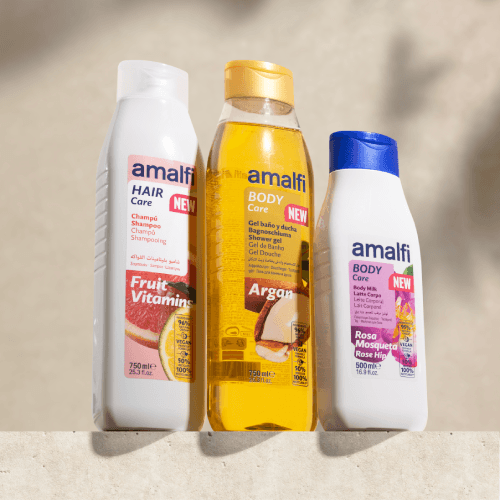 Amalfi, la marca de cuidado personal e higiene de Romar Global Care, inicia una nueva etapa más actual, sostenible y global