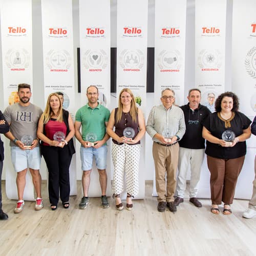 Grupo Tello Alimentación celebra la segunda edición de los Premios Valores y refuerza una cultura Auténtica