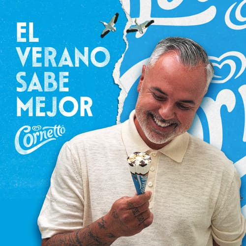 Cornetto pone ritmo al verano recuperando “Verano Azul”, el icónico tema de Juan Magán