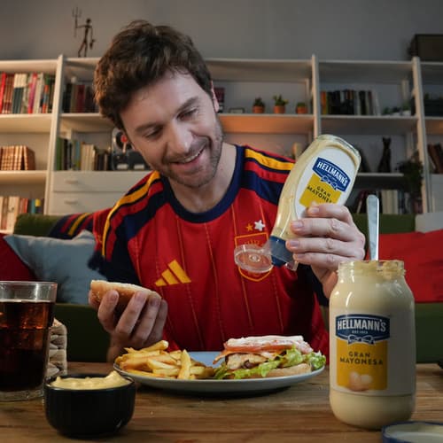 Ideas de recetas para disfrutar de los partidos de la selección como el mayonesero oficial