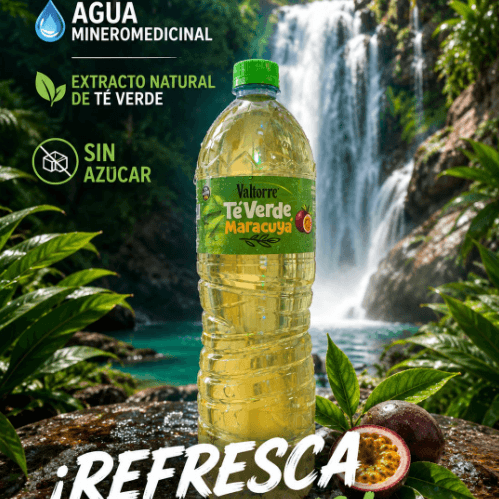 Valtorre Té Verde Maracuyá. La propuesta más refrescante y saludable de este verano