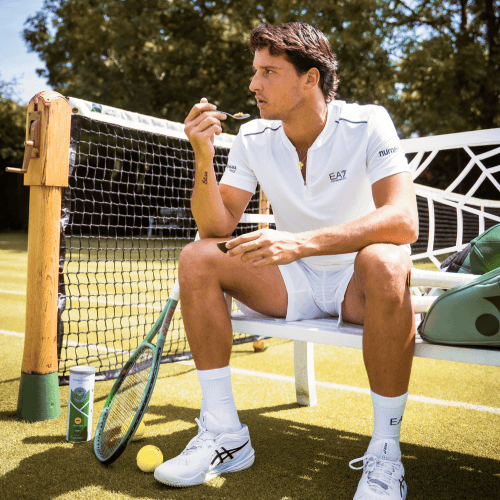 Así se prepara Luciano Darderi para Wimbledon: sudor, constancia y… aguacate