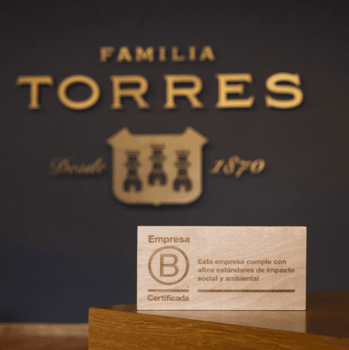 Familia Torres acelera su descarbonización y ve reconocido su modelo responsable con la Certificación B Corp
