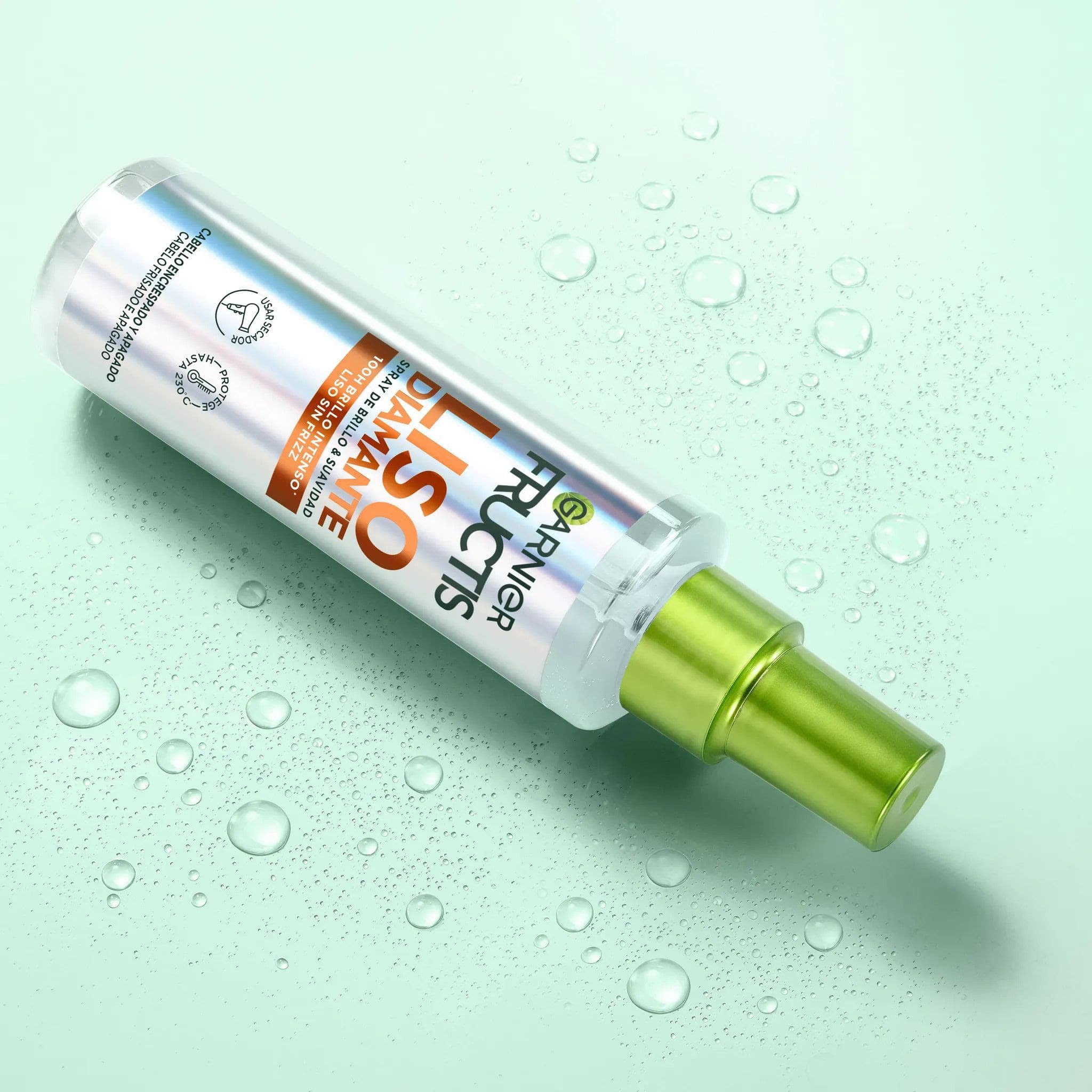 Este verano, planta cara al frizz con el nuevo spray Fructis Liso Diamante de Garnier