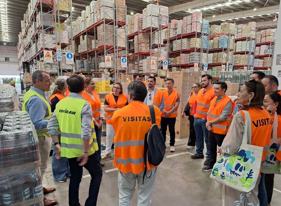 Covirán comparte su modelo cooperativo con una Delegación Institucional de Honduras en su plataforma logística de Coslada
