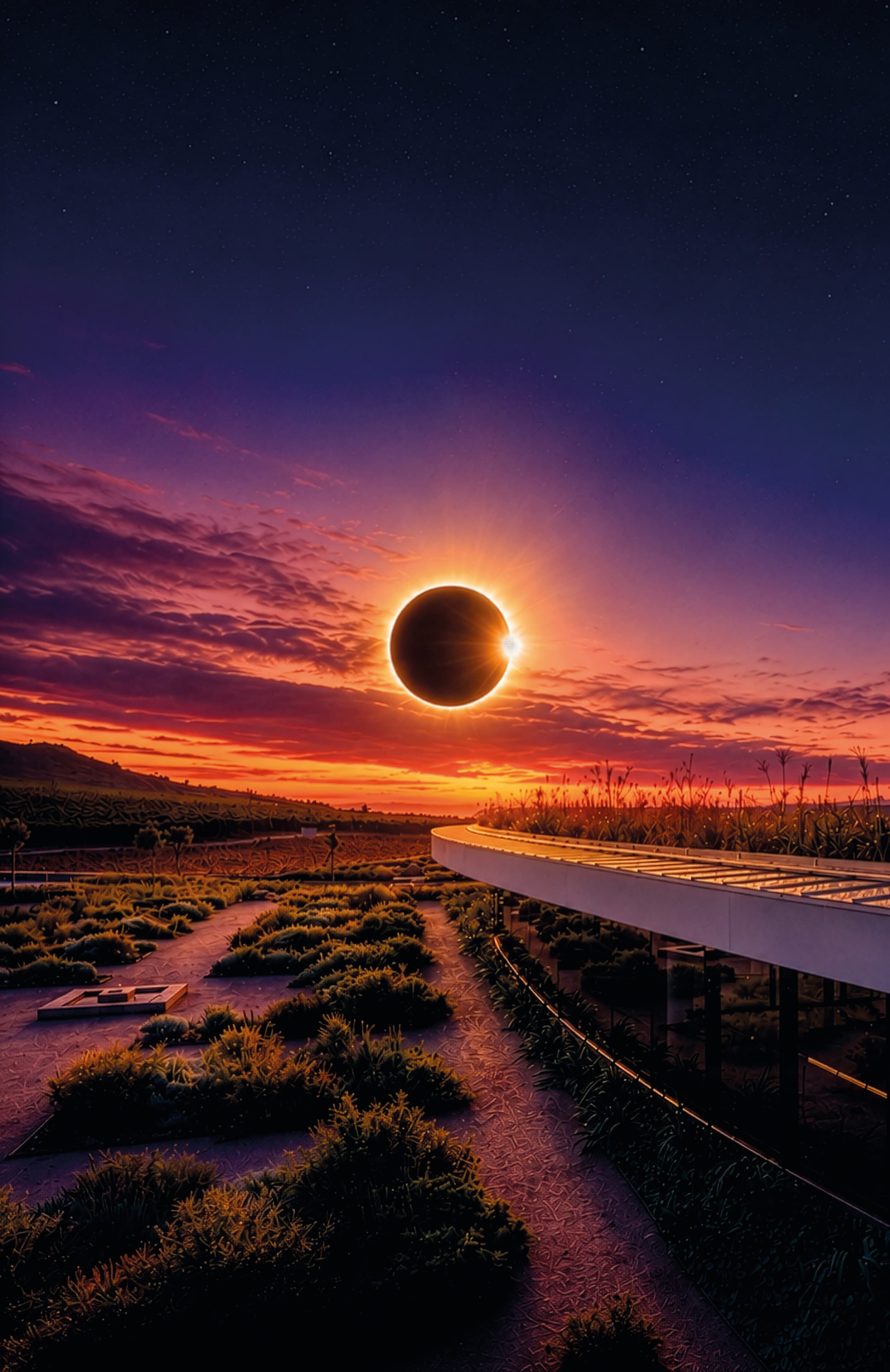 Beronia abre sus puertas para vivir el eclipse solar entre sus viñedos