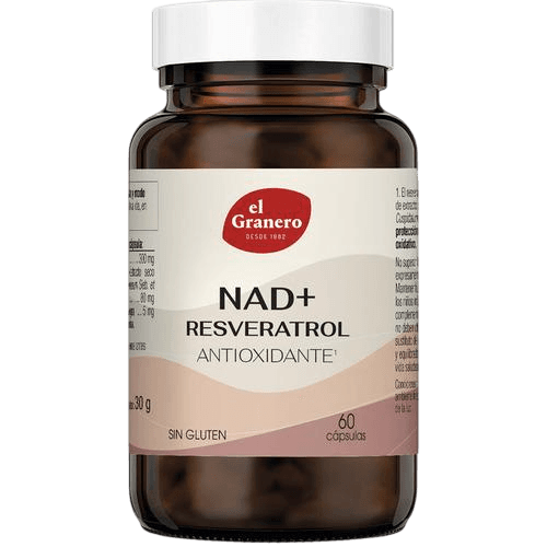 El bienestar del futuro empieza en las células: llega NAD+ Resveratrol de El Granero