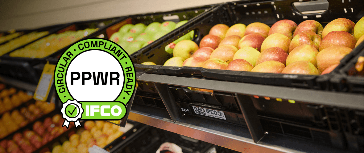IFCO ofrece a la logística de alimentos frescos una vía fiable hacia el cumplimiento del PPWR