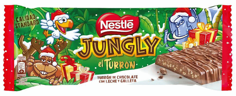 Nestlé Jungly sorprende de nuevo con ¡el Turrón! 